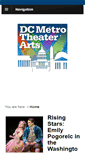 Mobile Screenshot of dcmetrotheaterarts.com